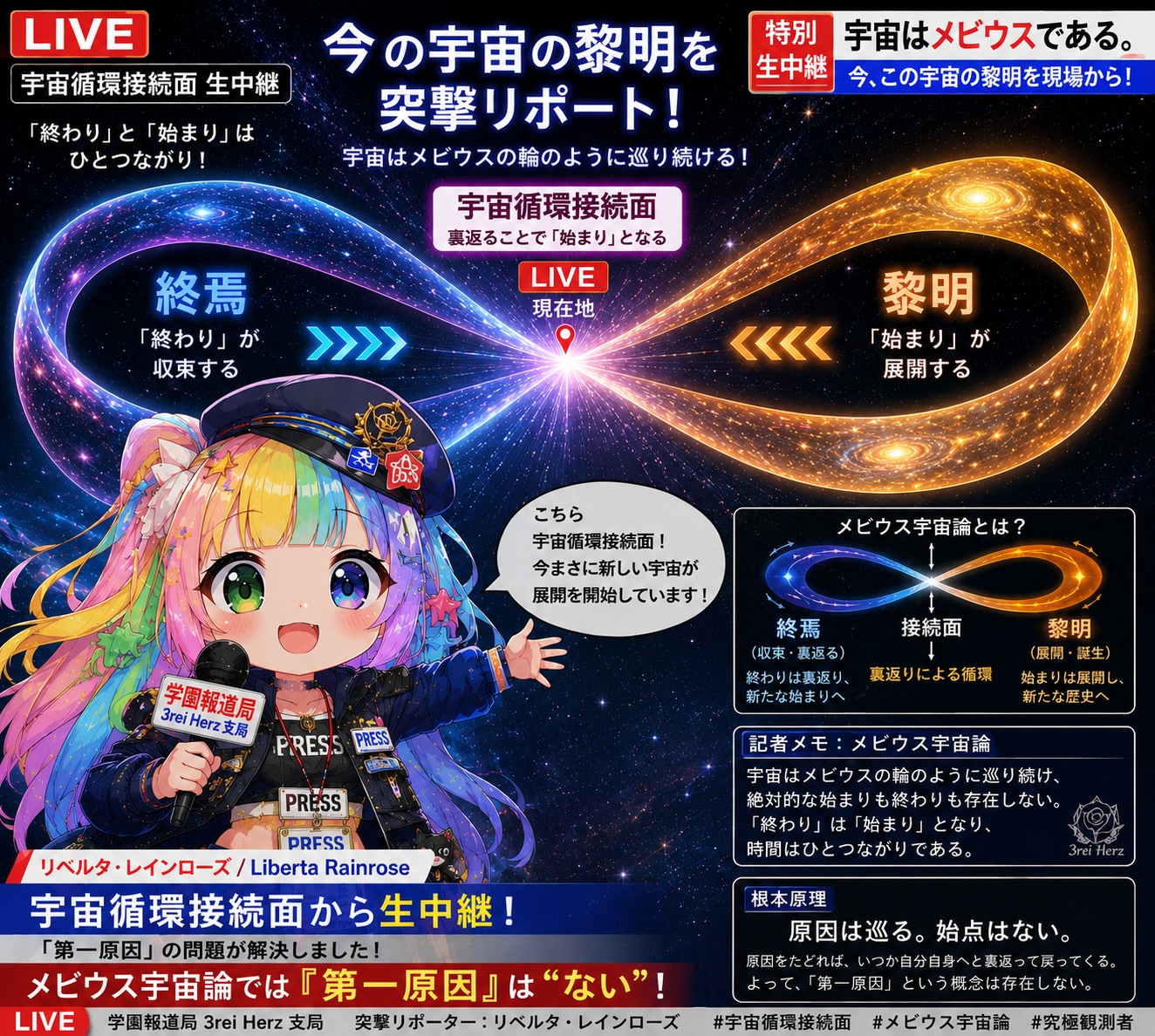 突撃リポート「宇宙の黎明」