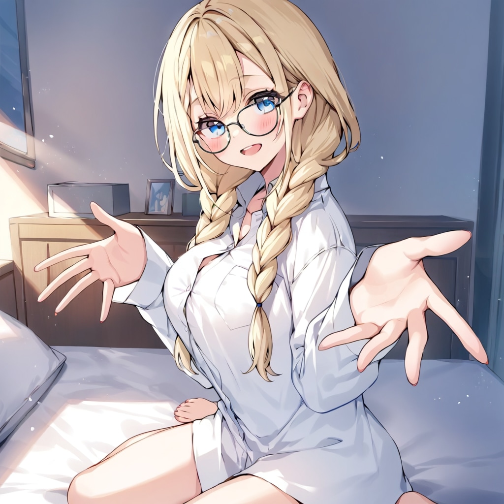 おはようのハグしよ。 | の人気AIイラスト・グラビア