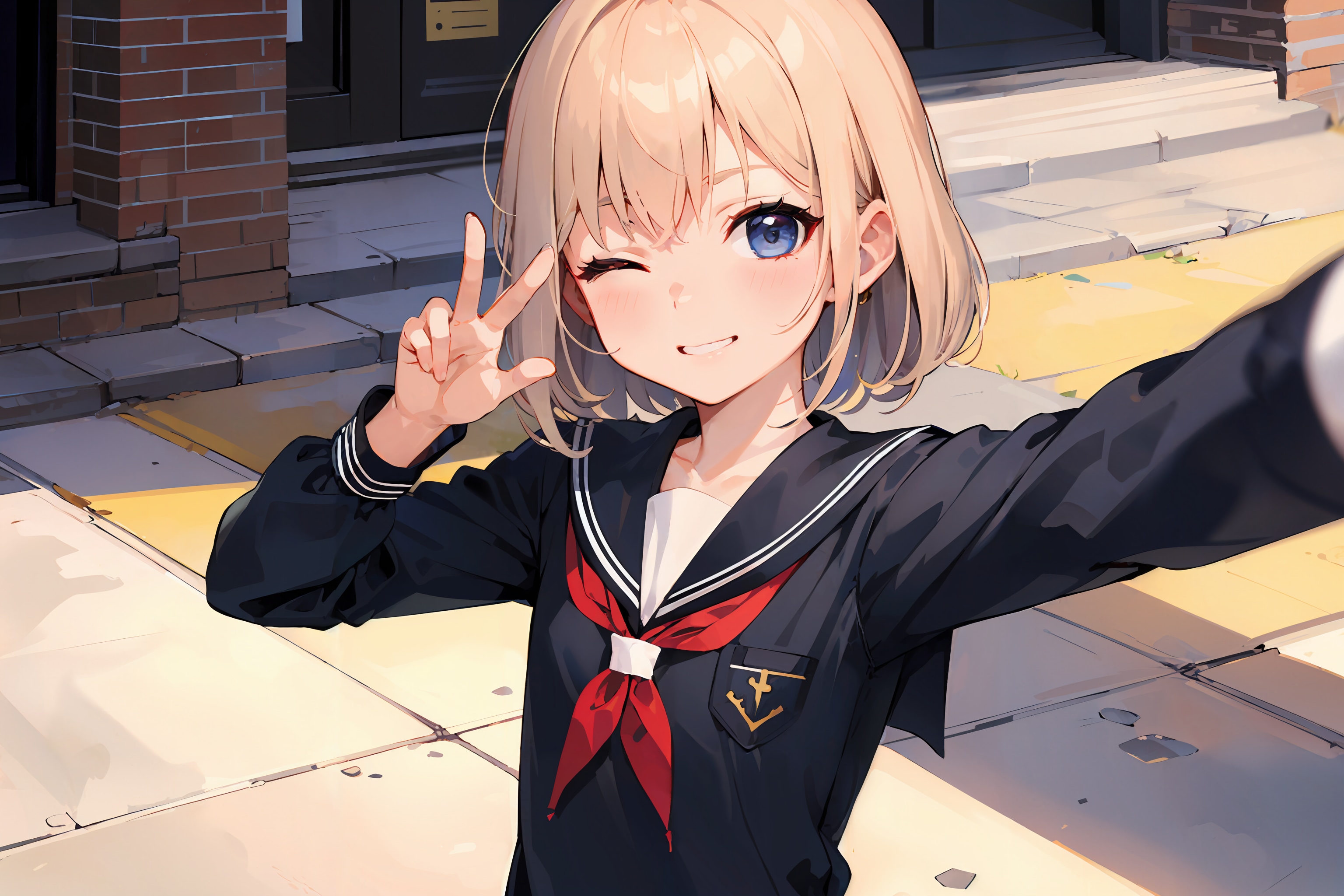 自撮り女子