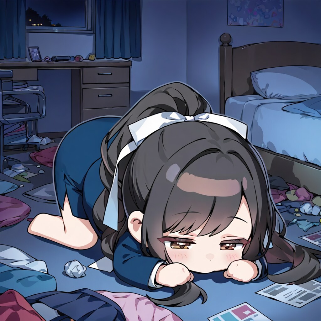 GW明け、妙に仕事の時間長く感じたぁ | の人気AIイラスト・グラビア
