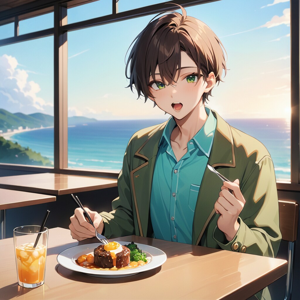 EMERALDでマオくん | の人気AIイラスト・グラビア