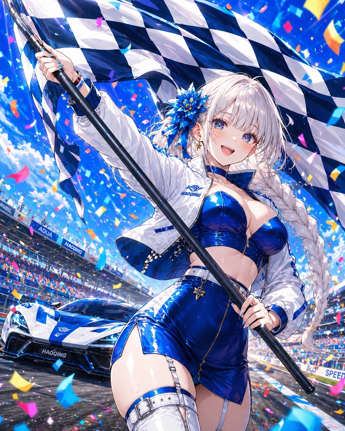 チェッカーフラッグ