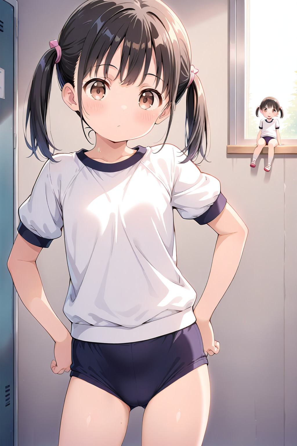 体操服美少女