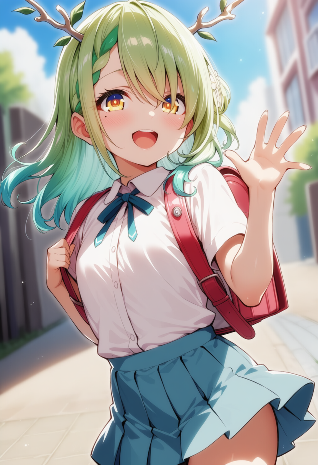 おはよー！（セレス・ファウナ）