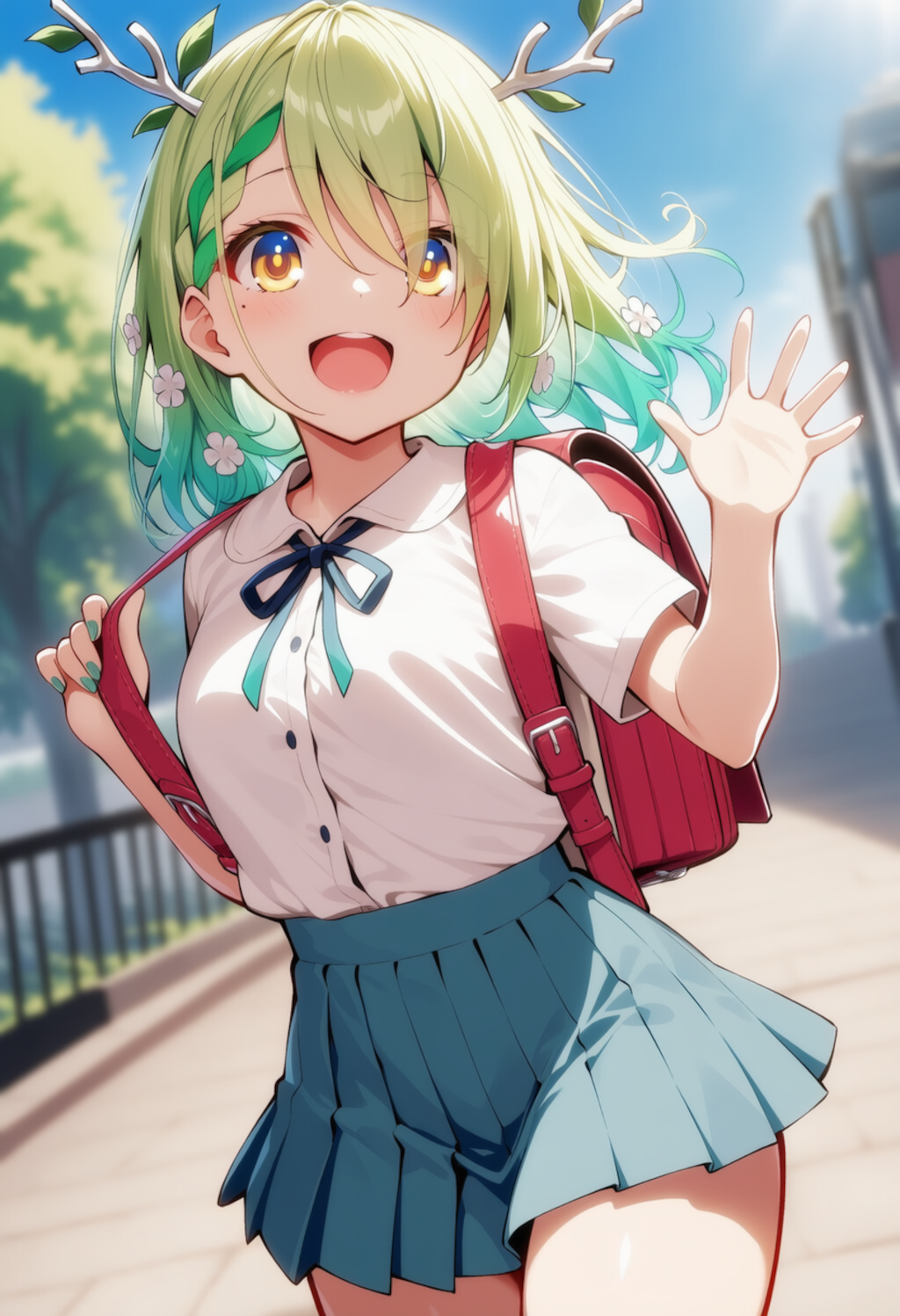 おはよー！（セレス・ファウナ）