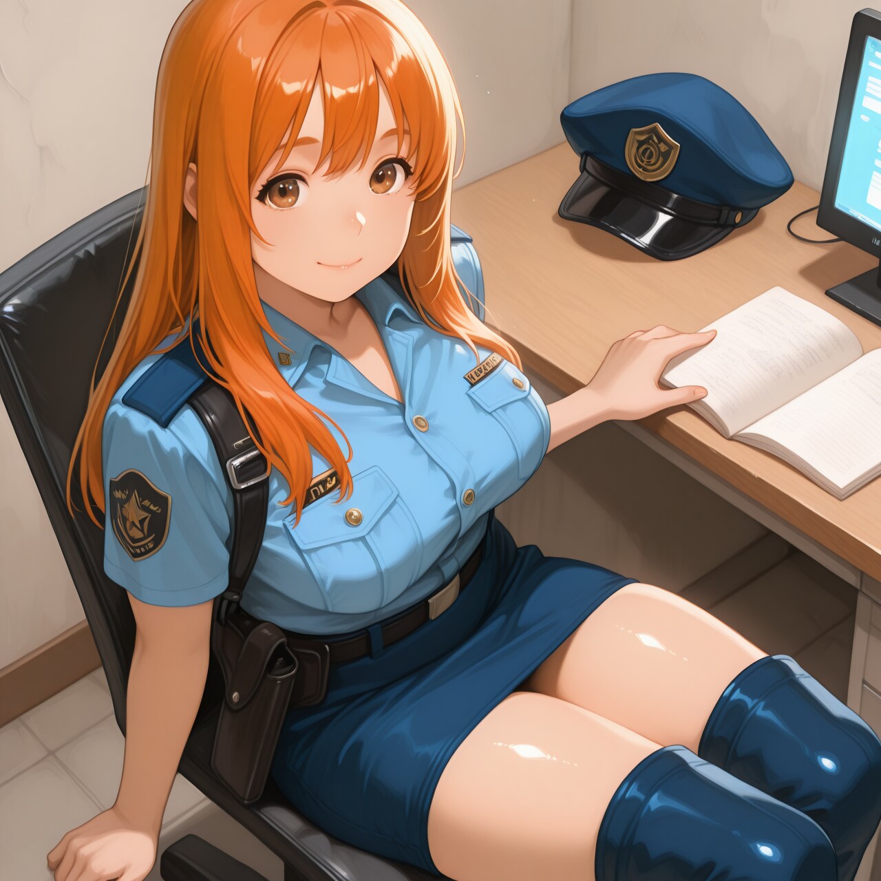 婦人警官 | の人気AIイラスト・グラビア
