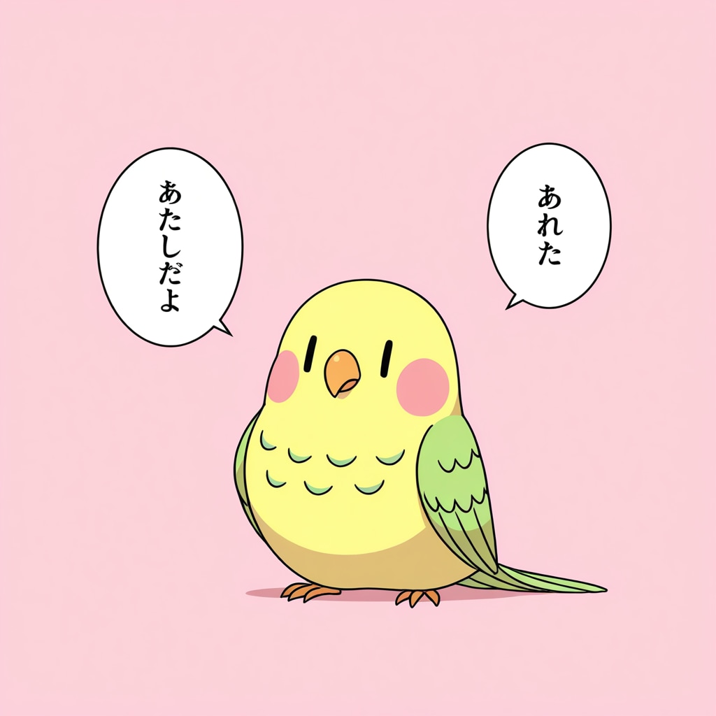 気まぐれインコ