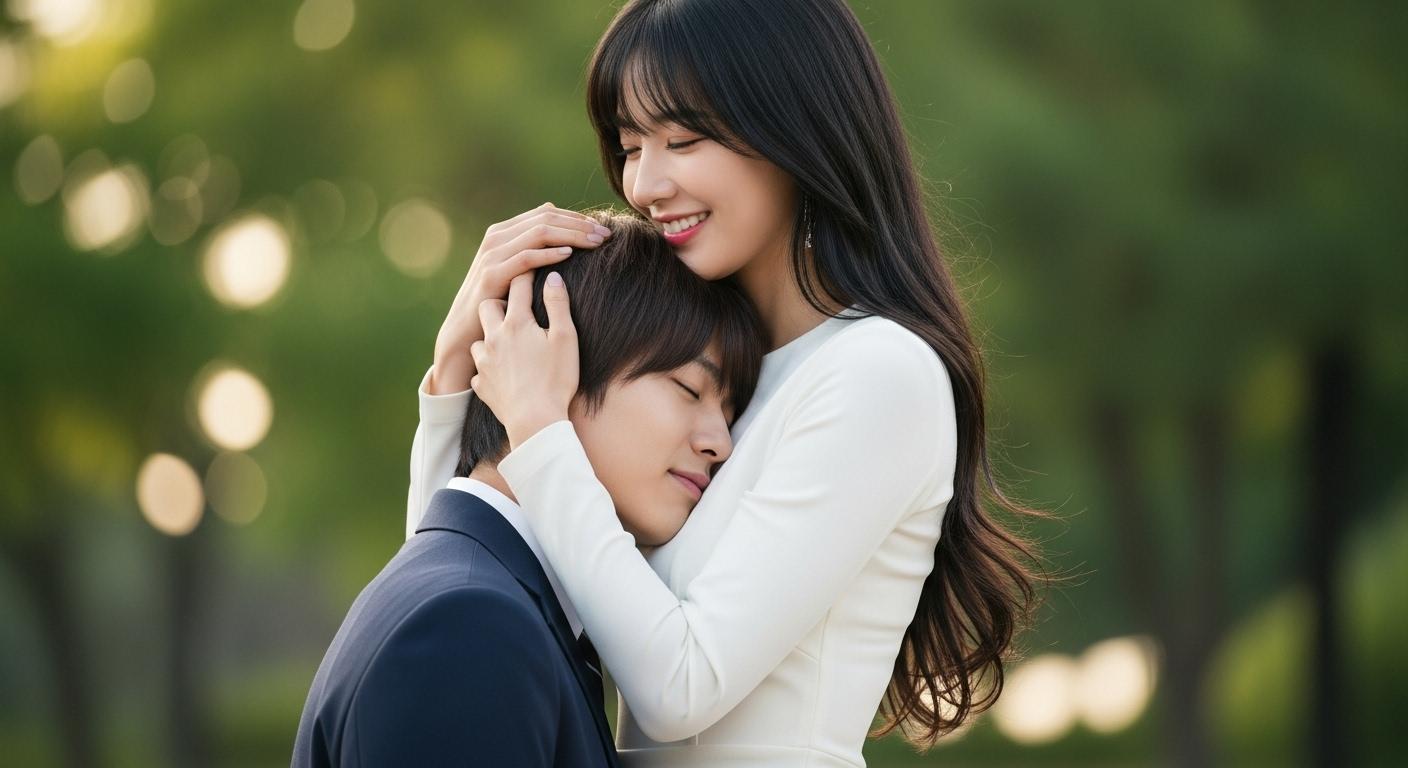 背が高くて美しい韓国の女性に甘やかされたい。