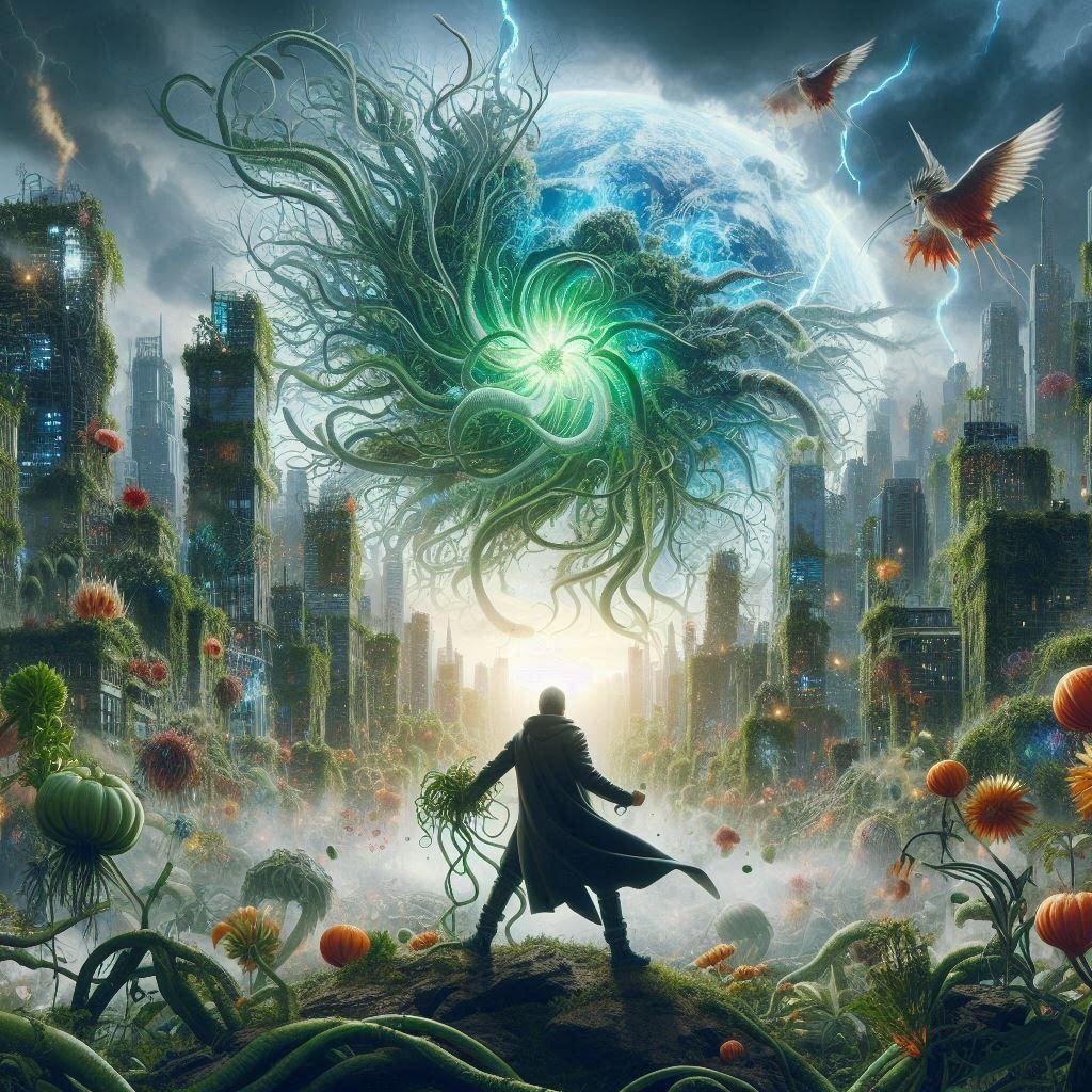 広がりゆく自然。