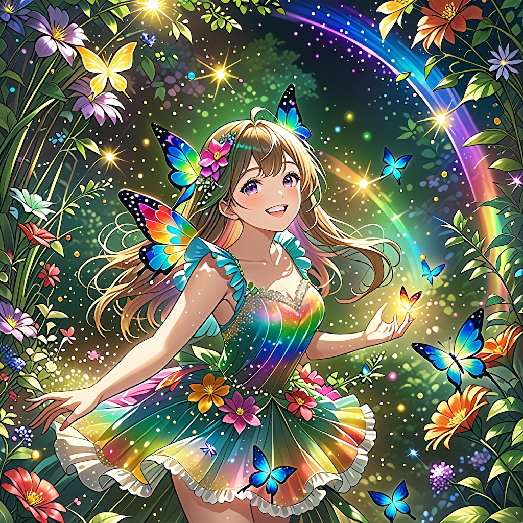 💓私は蝶の妖精(*^-^*)💕🦋