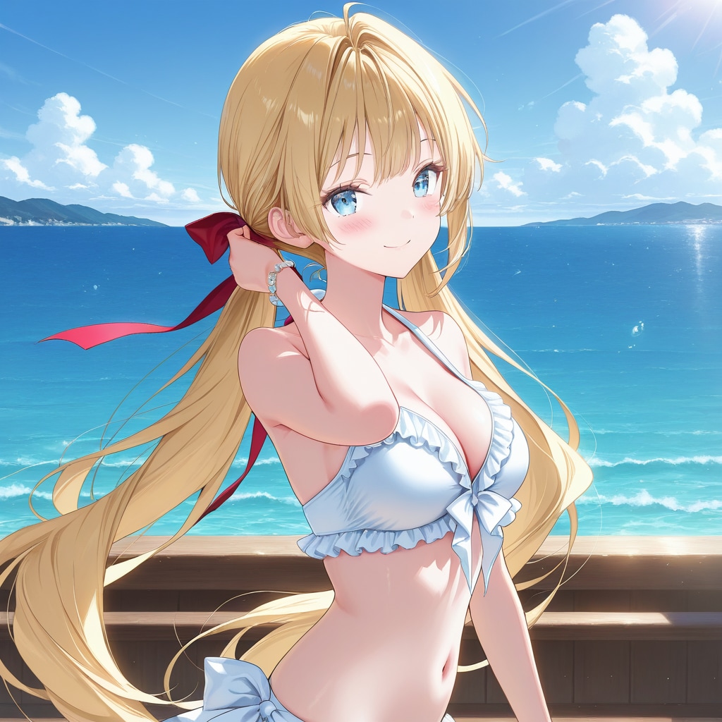 ほら、さっさと準備しなさいよね！ 夏は始まったばかりなんだから