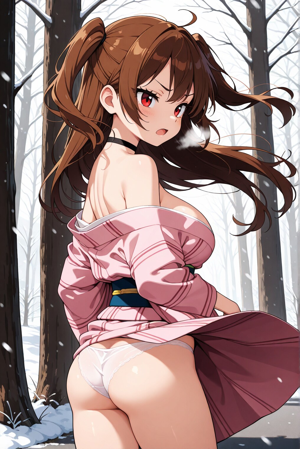 パンチラいびる