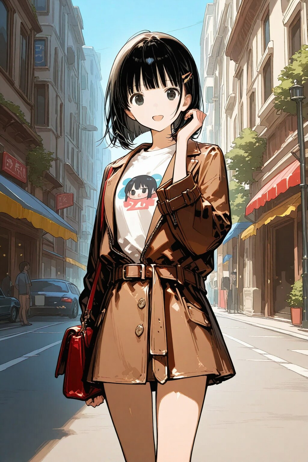 街に繰り出す妹ちゃん✨