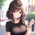 着衣の女の子 10枚目