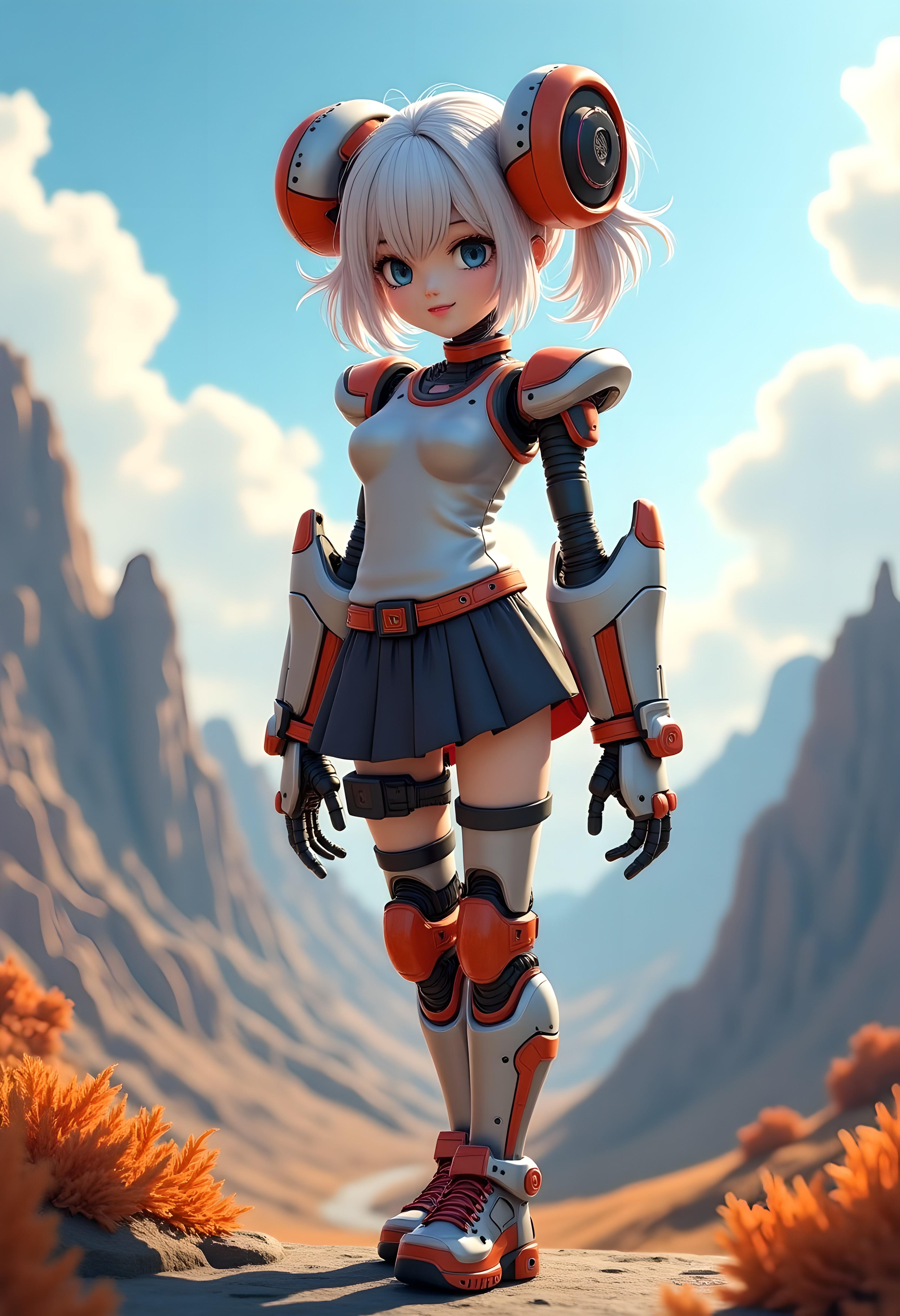 メカ娘2860号 | の人気AIイラスト・グラビア