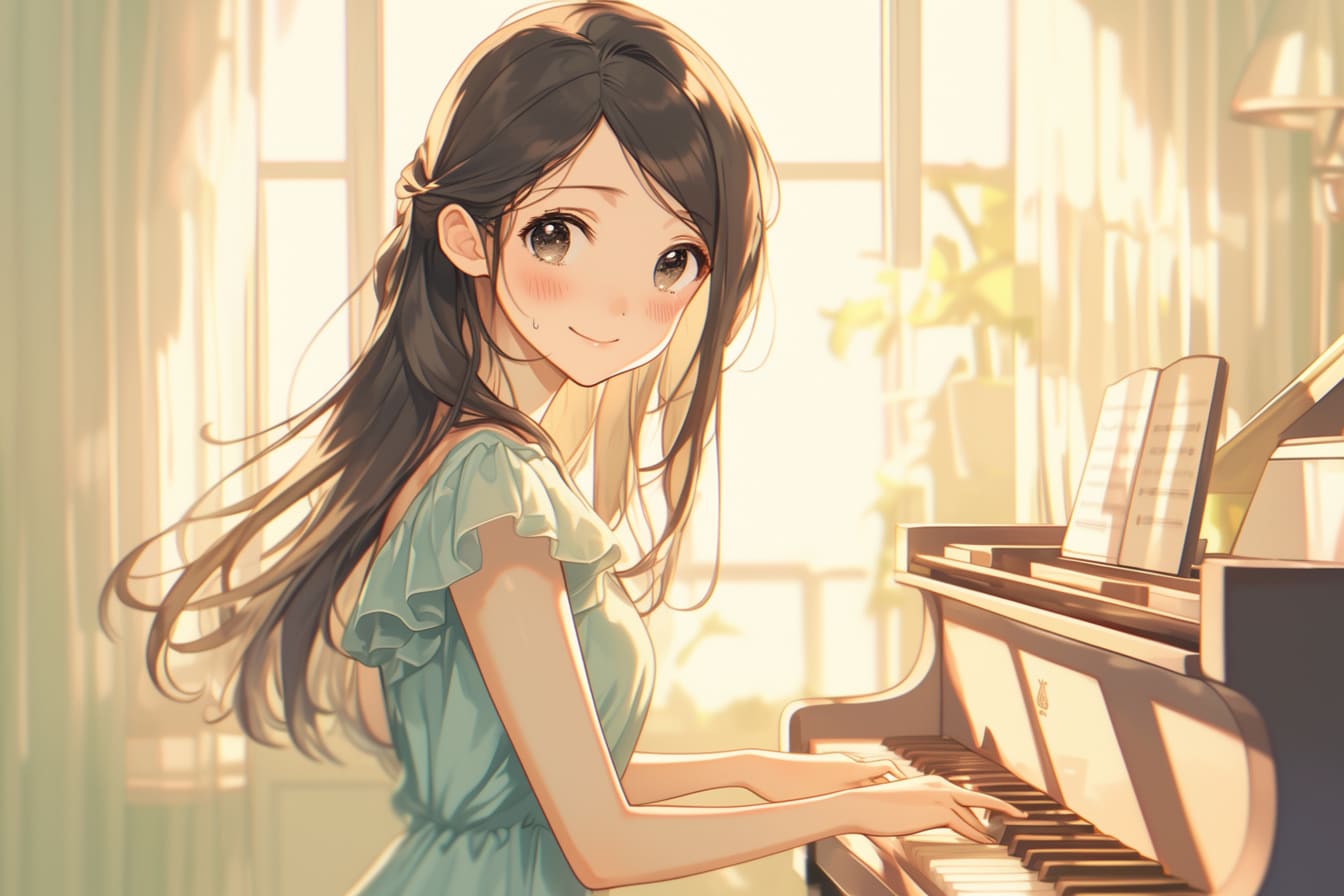 ピアノ少女🎹✨11