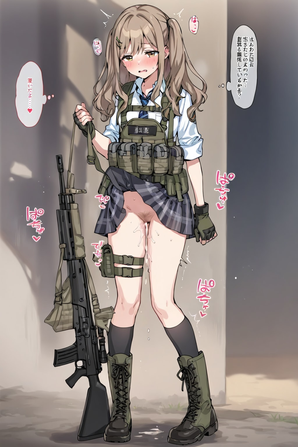 戦場の性処理当番