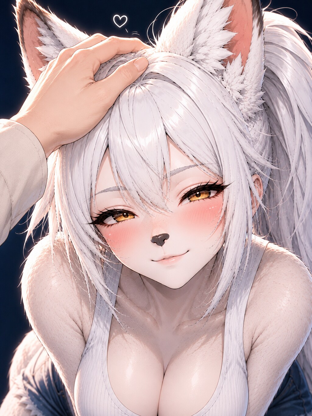 ゲームのアバターと戯れる