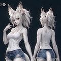 ゲームのアバターと戯れる 2枚目