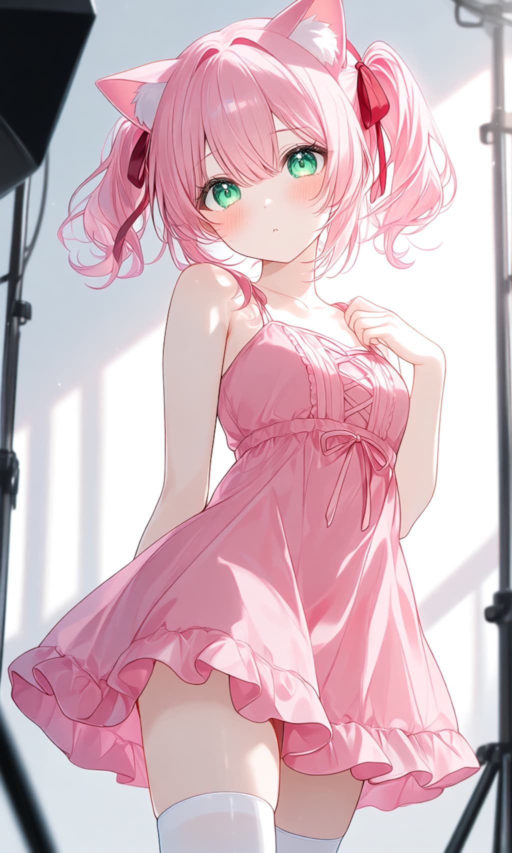 Tsubaki.2で猫耳ピンクちゃん