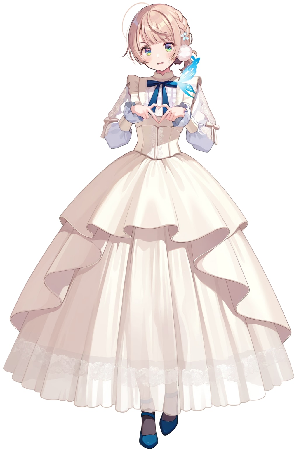 Shigure Ui Wedding dress, Lilac test