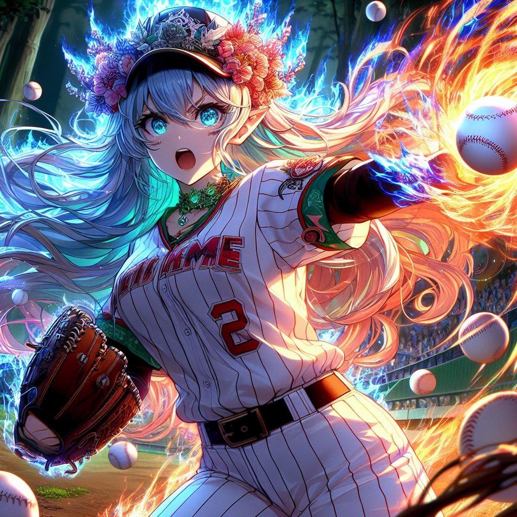 火の玉ストレート！