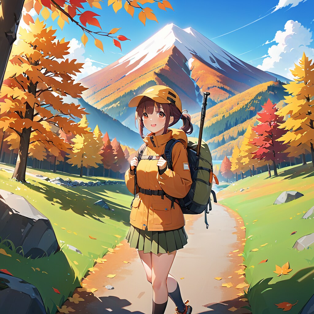 今日は紅葉狩り日和 | の人気AIイラスト・グラビア