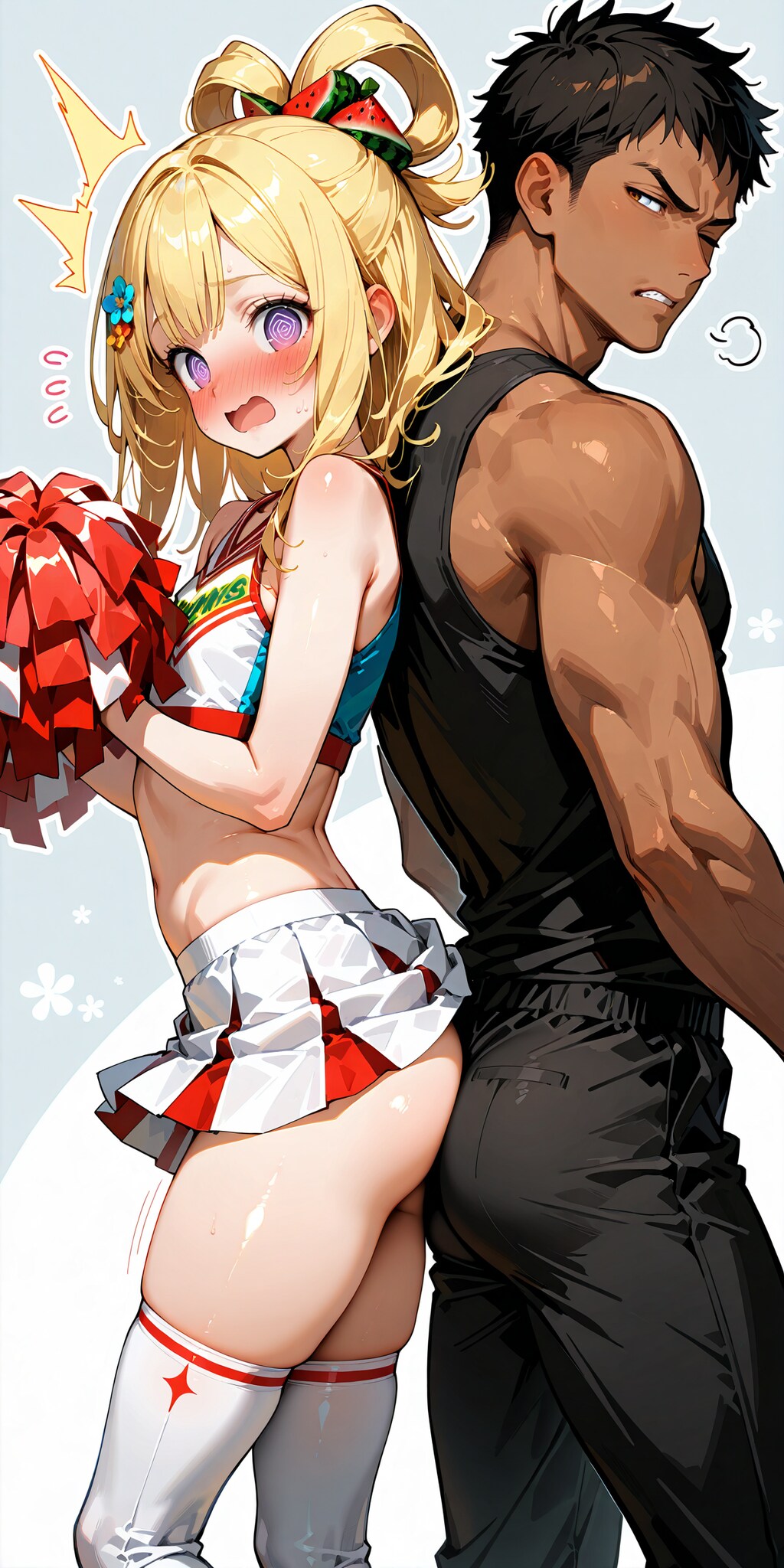 男と女の尻合わせ (R-15)