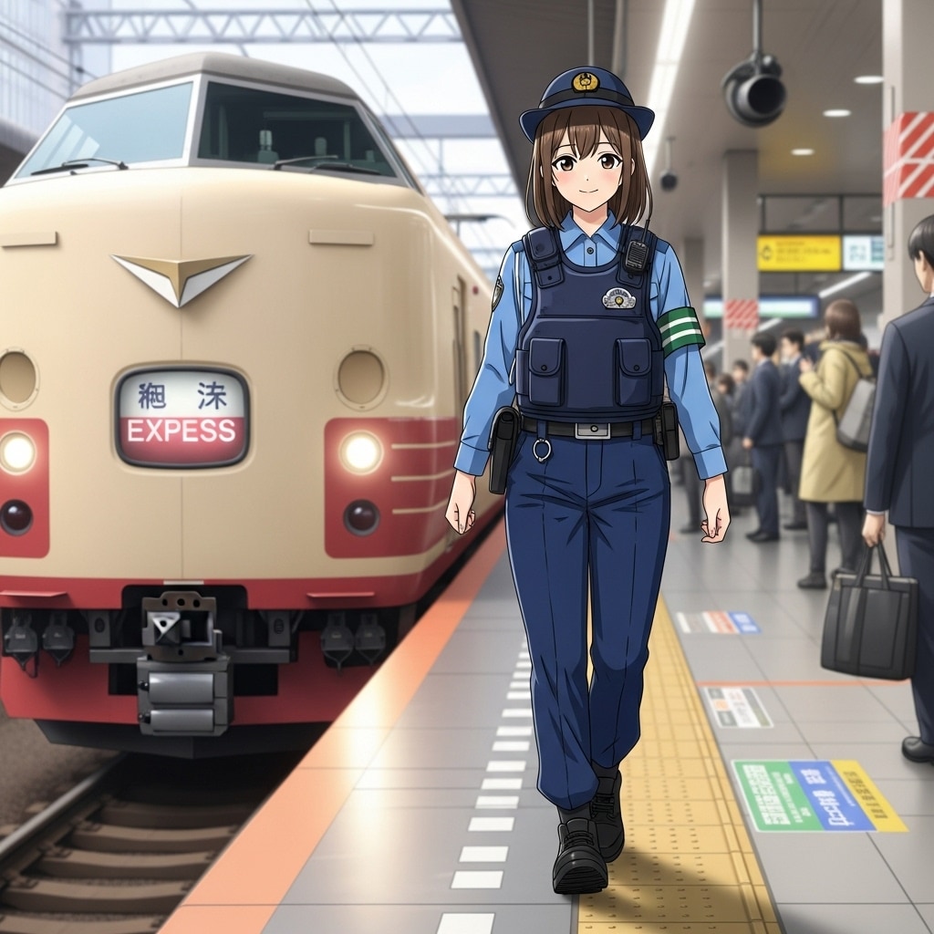鉄道警察隊 | の人気AIイラスト・グラビア