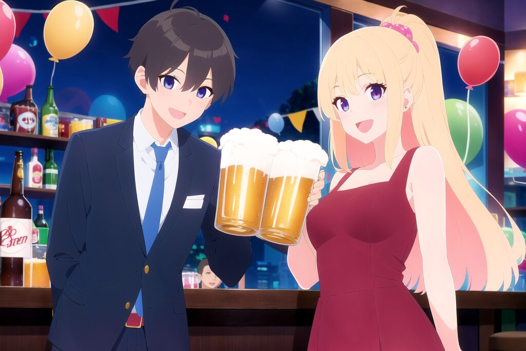 CHEERS！🍷✨🍷（ちちぷい生成機能アンバサダー🍞🥐🥖）