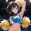 選手よりも鍛えてるチア 4枚目