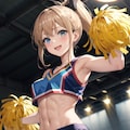 選手よりも鍛えてるチア 7枚目
