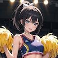 選手よりも鍛えてるチア 6枚目