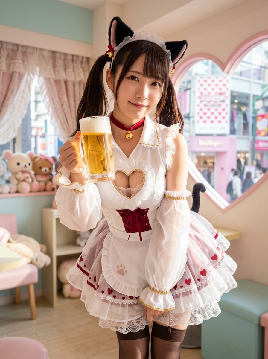 黒ツイにゃん