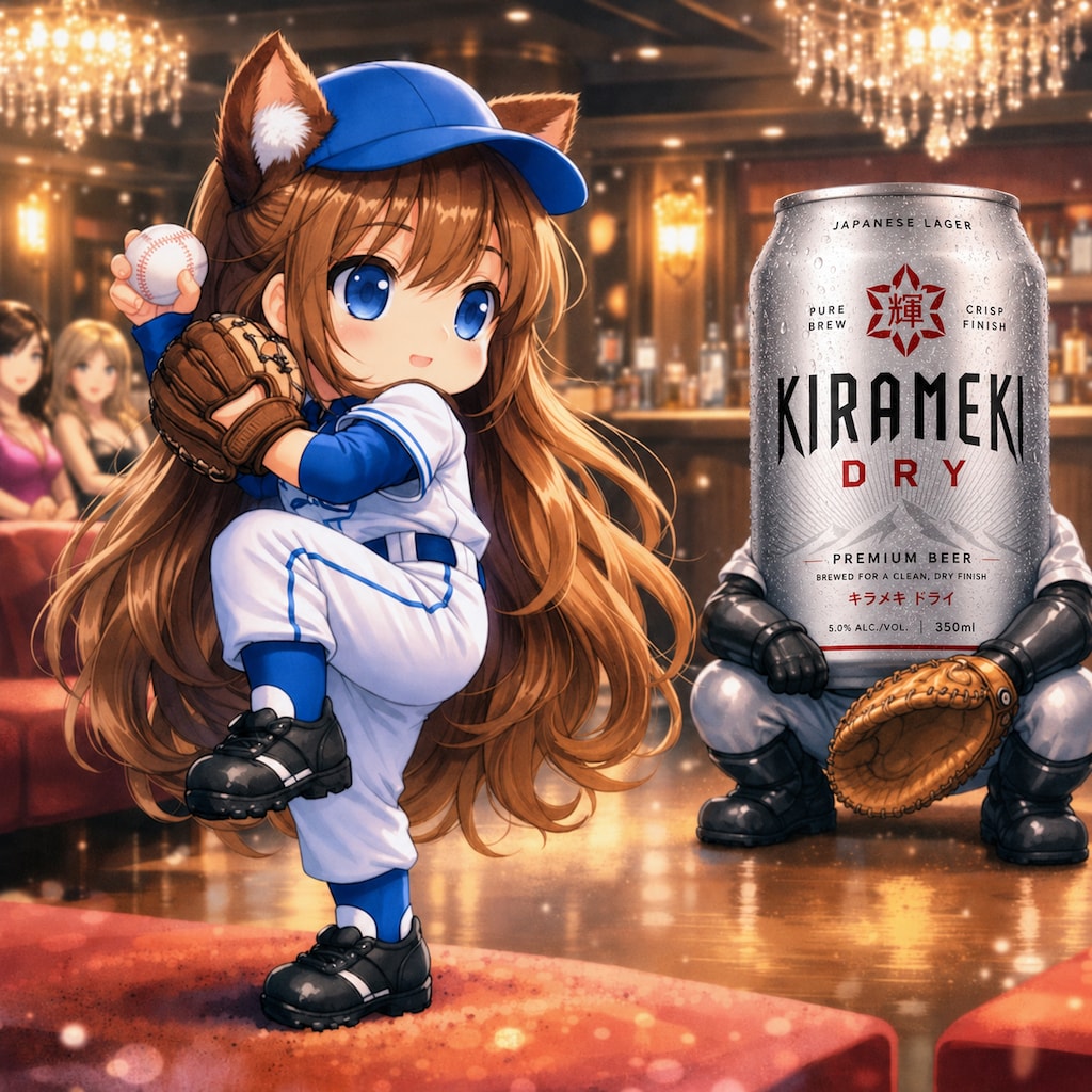 キャバクラで遊ぶ小さな女の子