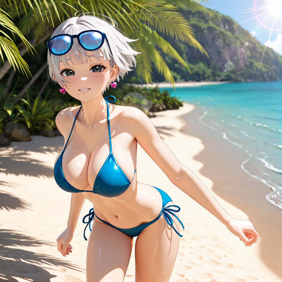 「海だ！」