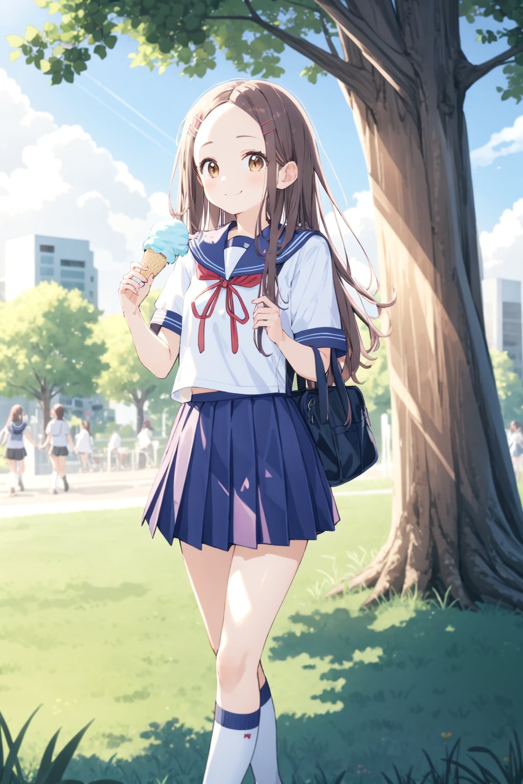 🍦を食べるおでこちゃん２🍦✨ | の人気AIイラスト・グラビア