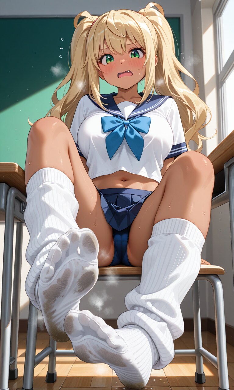 【コスプレ】ひびきちゃんのクッサイ足
