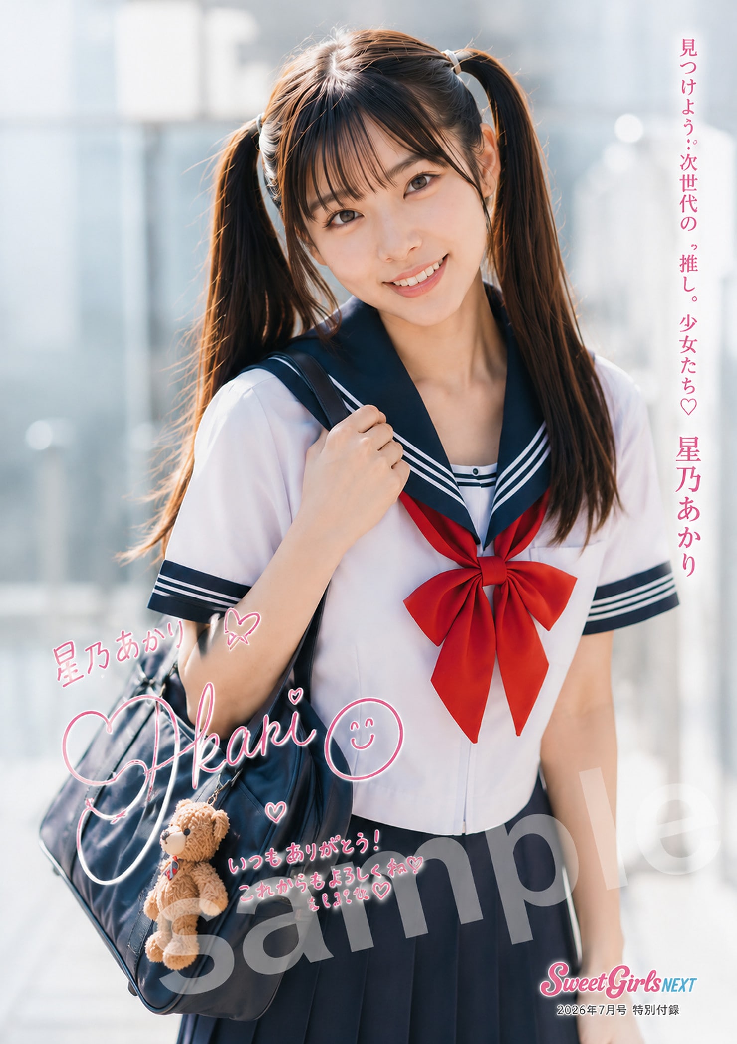 【グラビア雑誌生成003】フォルダに眠っていた星乃あかりちゃんを大特集