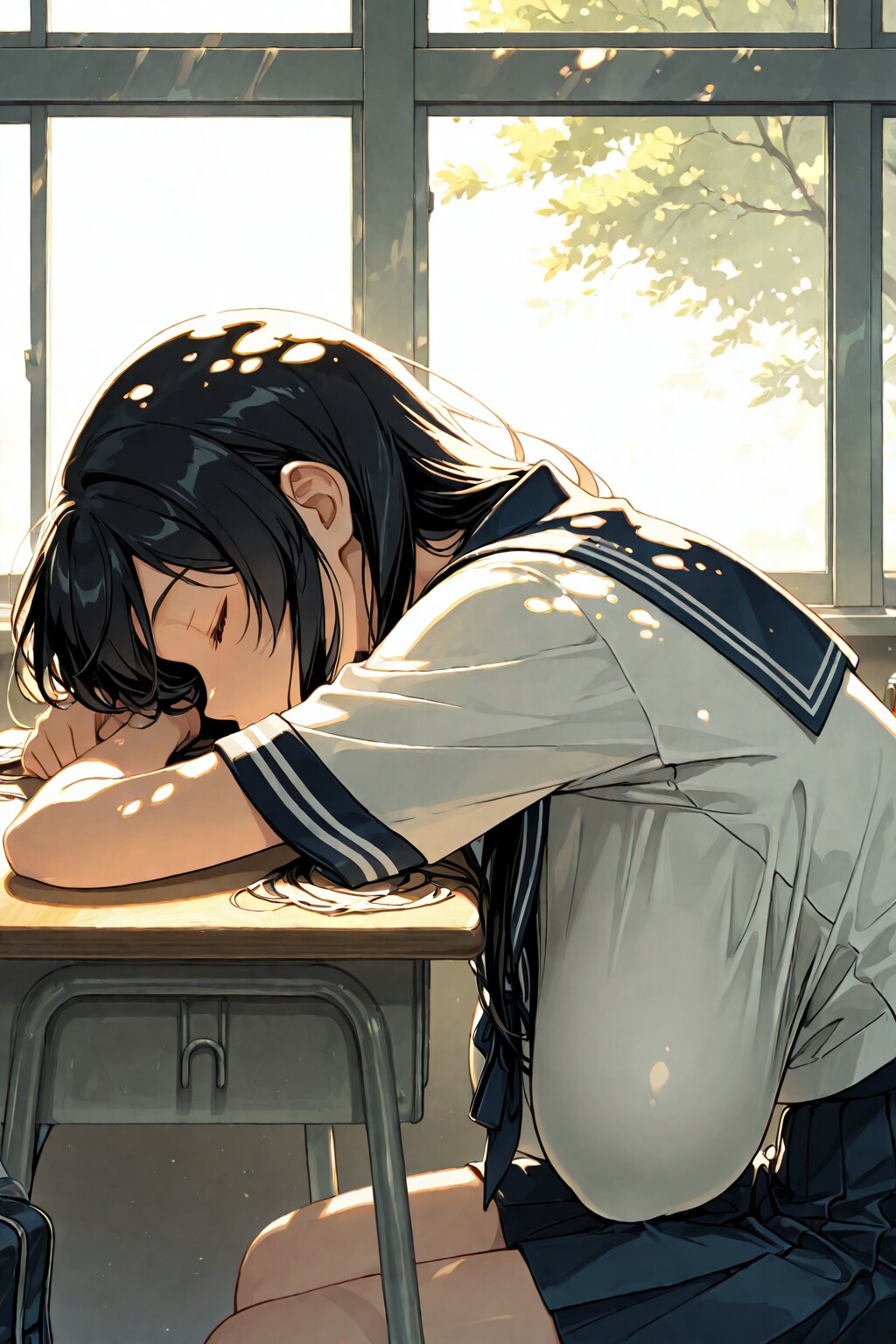 窓辺の眠り姫