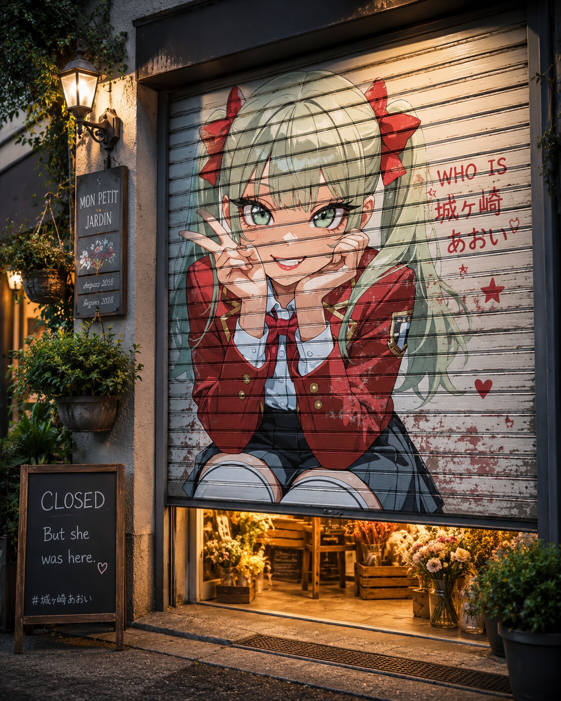 あおいでシャッターアート | の人気AIイラスト・グラビア