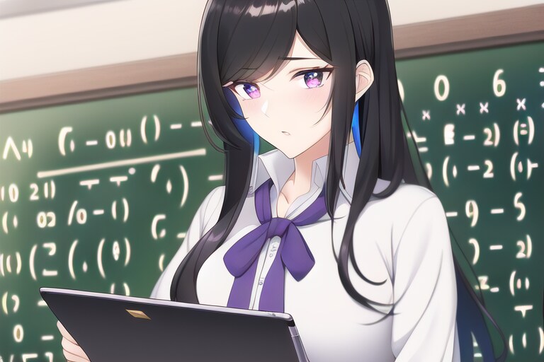 数学は苦手系女子