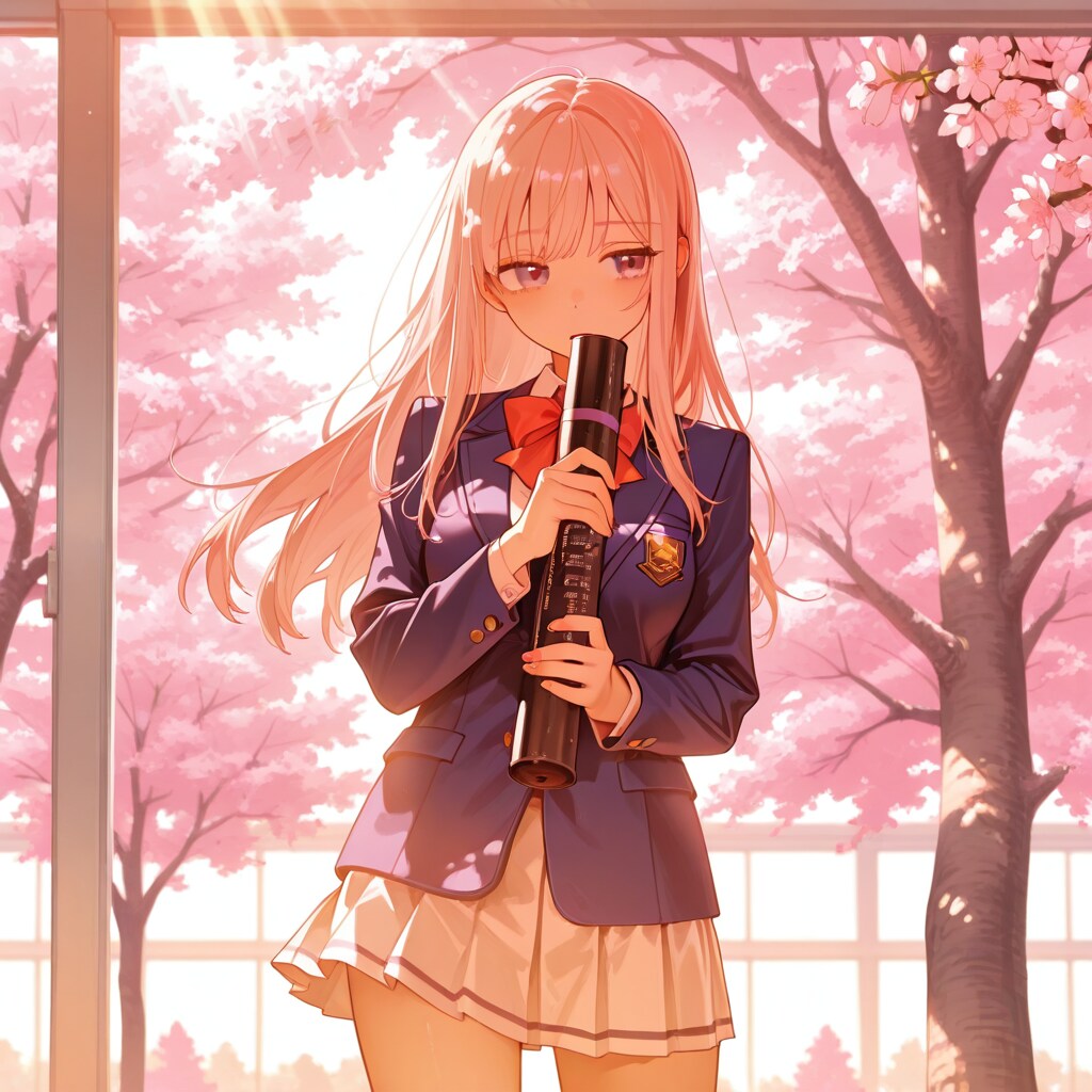 淡い光の中で