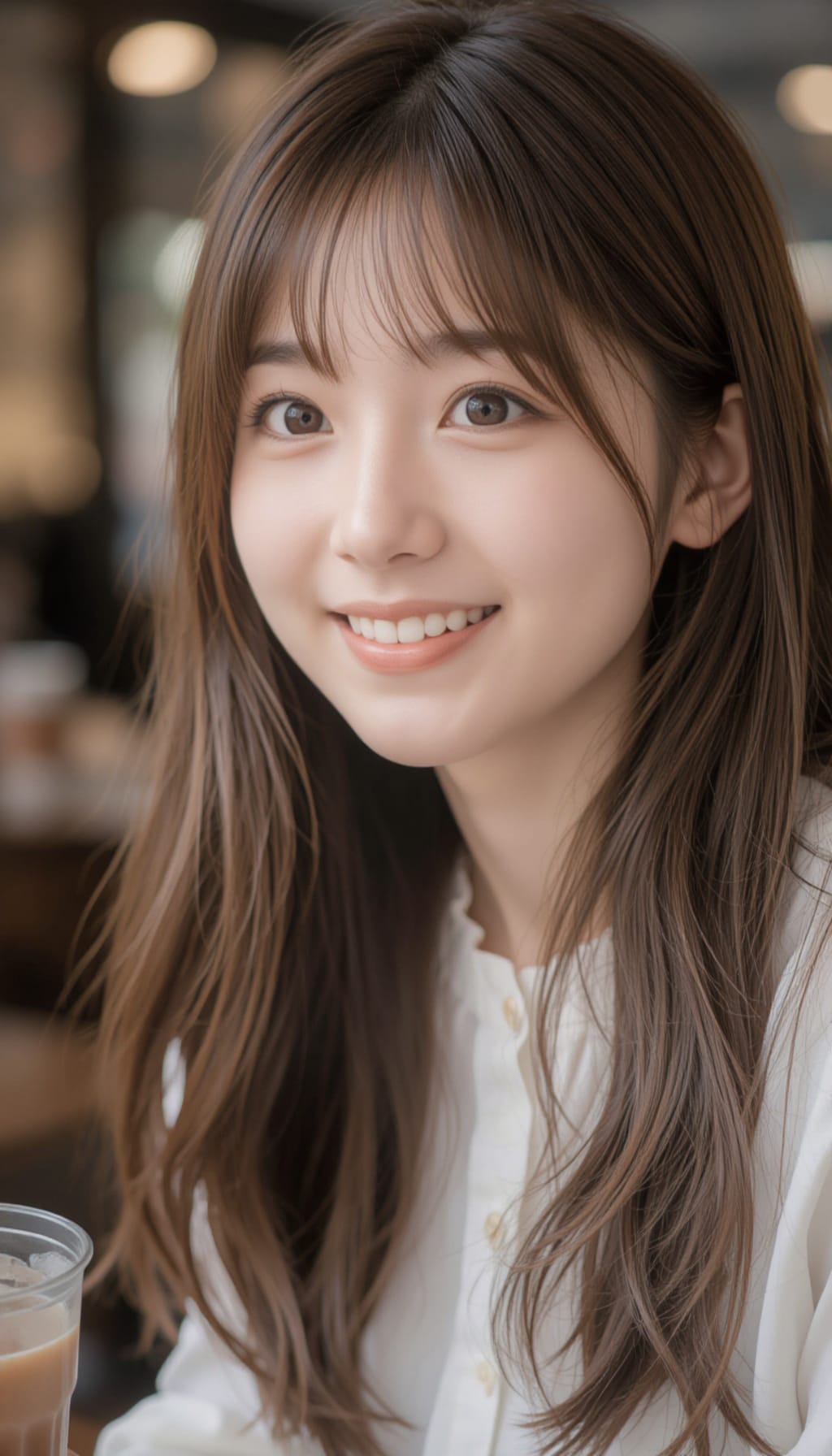 Caffeにて…