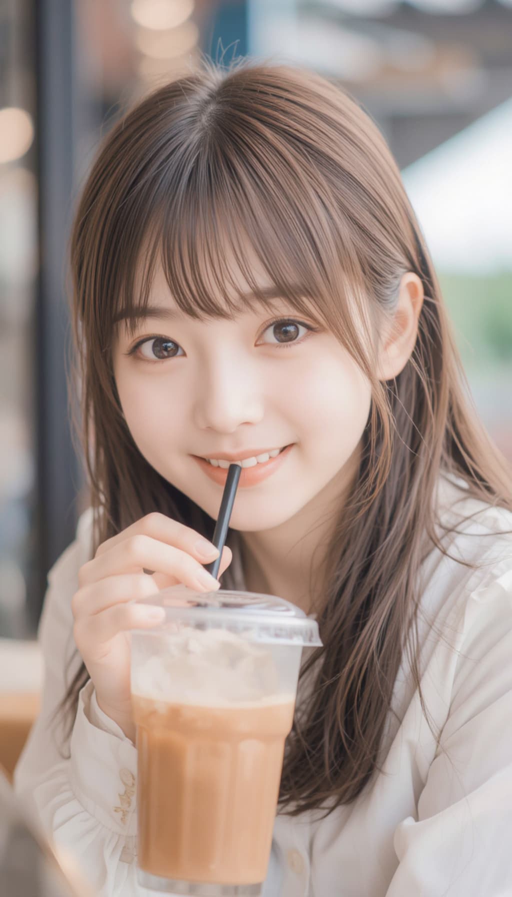 Caffeにて…
