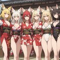 SEEKERで沢山お狐様♪i2i素材としても良い感じです♪（TOPAZとV4B、AQUAのi2i変換例付き） 3枚目