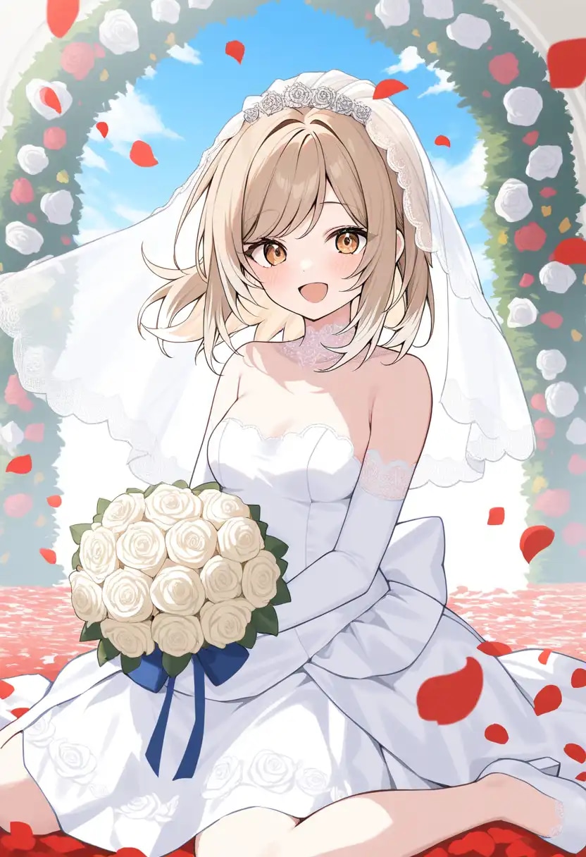 ハッピーウエディング!…なんてね! | の人気AIイラスト・グラビア