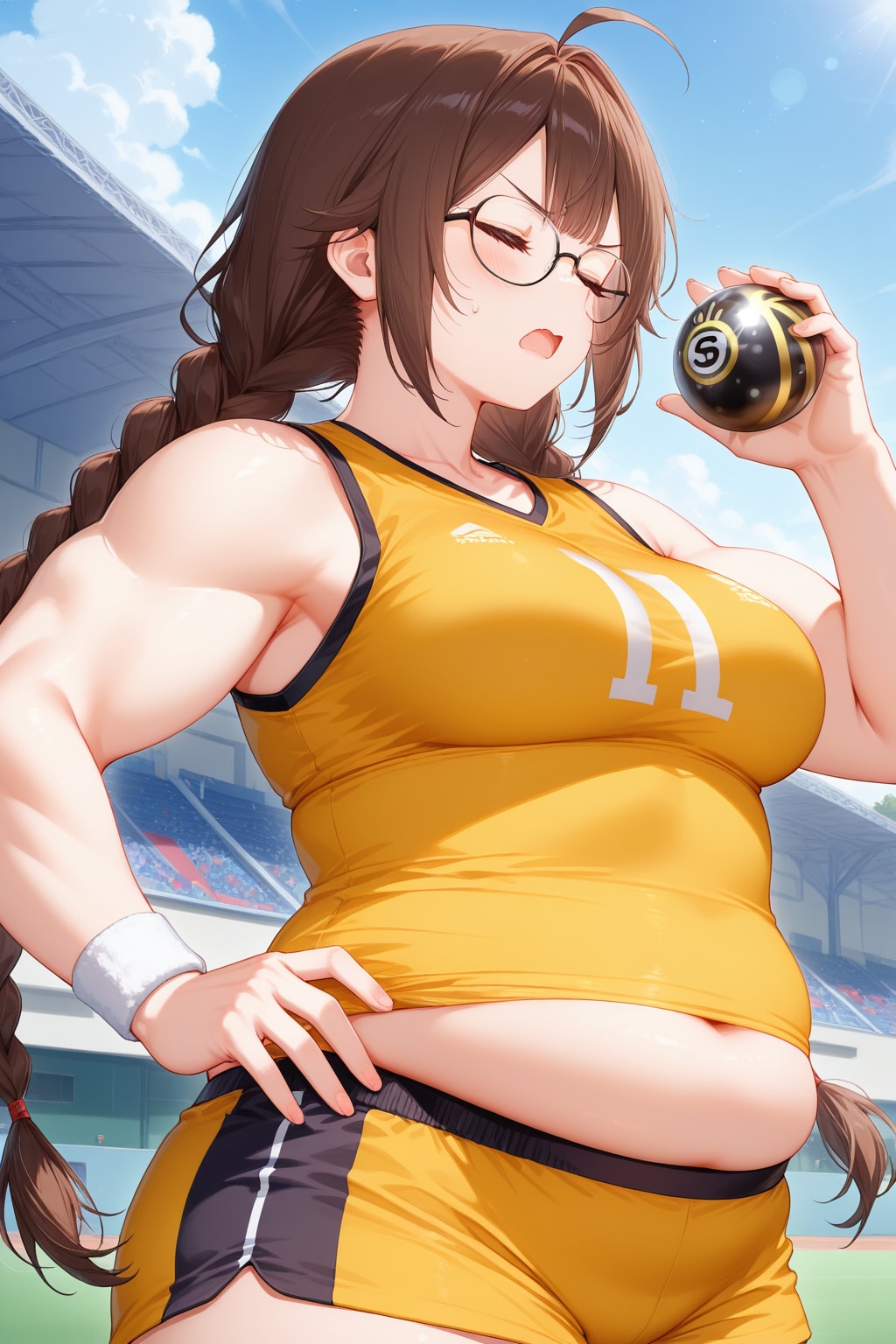 すみかちゃんは日本最強の女子砲丸投げ選手