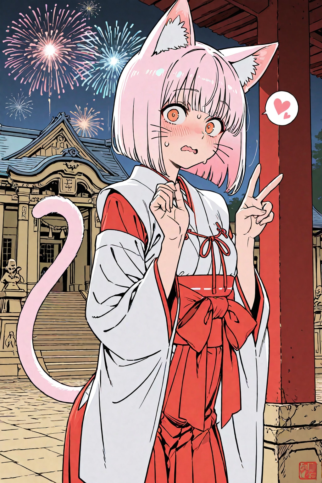 ピンク髪ちゃん