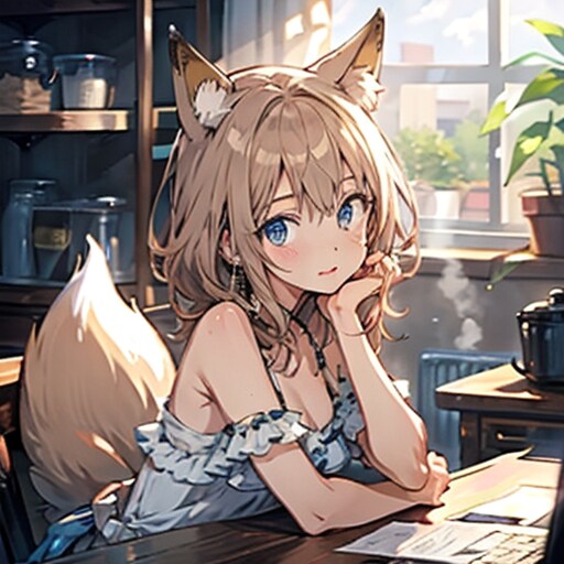 今日の狐耳娘 | の人気AIイラスト・グラビア